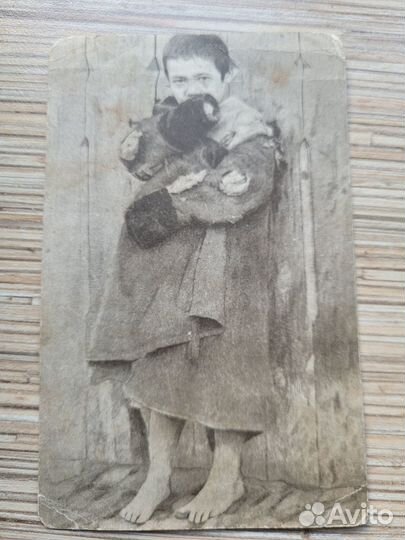 Антикварная открытка 30-е годы