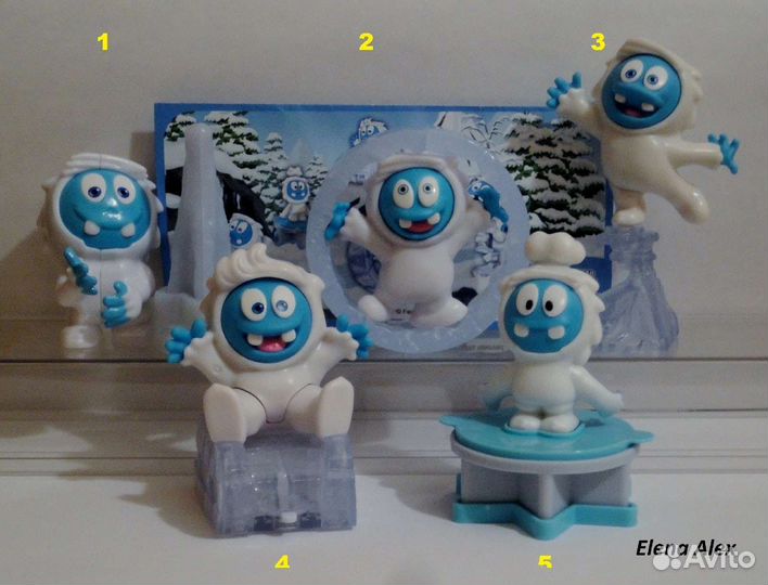 Киндер сюрприз Макси Йети, 22-23г