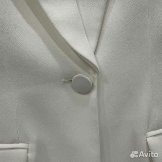 Брючный костюм zara белый женский