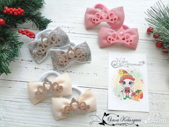 Новогодние бантики