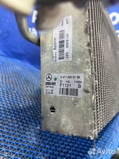 Испаритель кондиционера Mercedes-Benz W211 седан