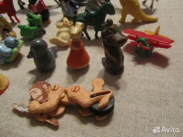 Набор мини игрушек пластик