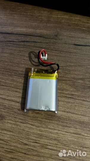 Литиевый аккумулятор с защитной платой 1000 mA