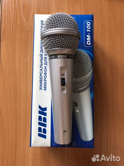 Универсальный динамический микрофон bbk