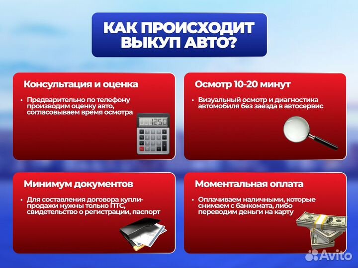 Выкуп авто любых марок