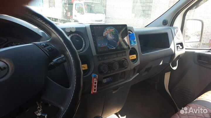 Магнитола на Газель next с камерой заднего вида