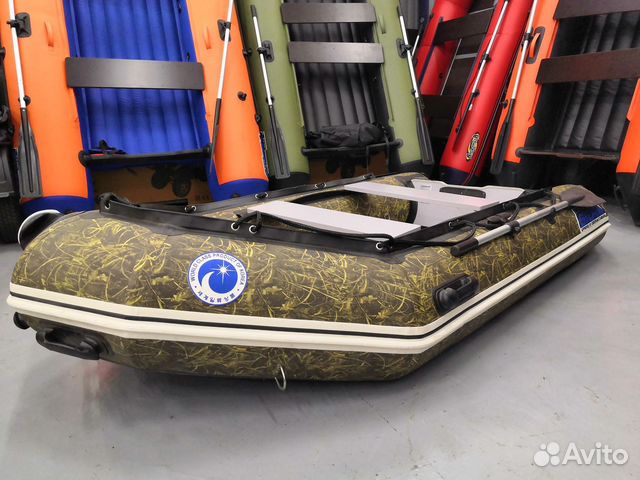 Лодка пвх Stormline Heavy Duty Air Light 340 army