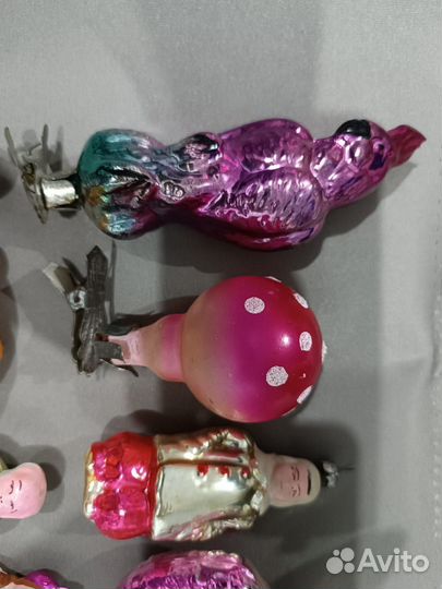 Елочные игрушки СССР