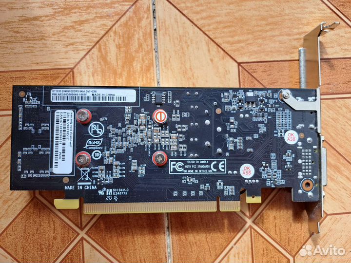 Видеокарта gt 1030