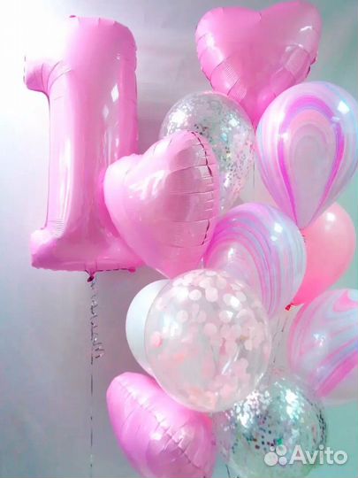 Воздушные шары с гелием, доставка шаров