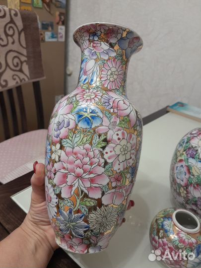 Вазы фарфоровые винтаж