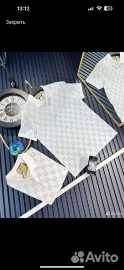 Футболка polo gucci