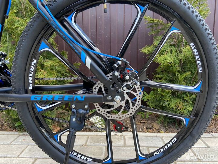 Велосипед на литых дисках