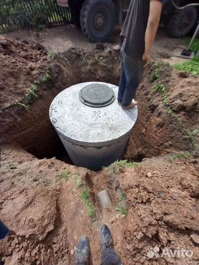 Септик из ж.б. колец под ключ за 1 день