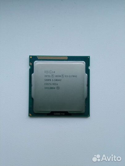 Intel xeon e3-1270 v2 (1155)