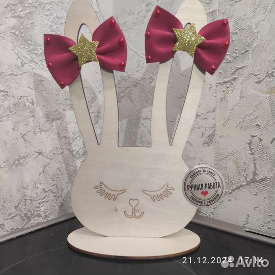 Бантики и заколки ручной работы