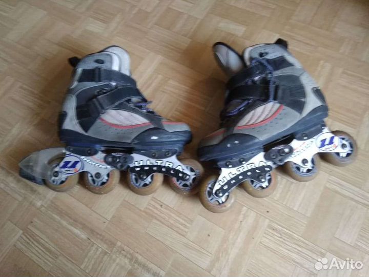 Роликовые коньки женские 36, мужские 41размер