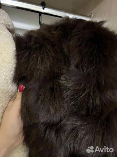 Шуба песец