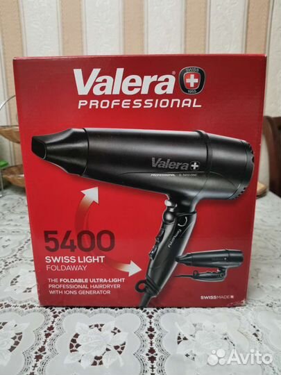 Фен Valera professional swiss Light 5400