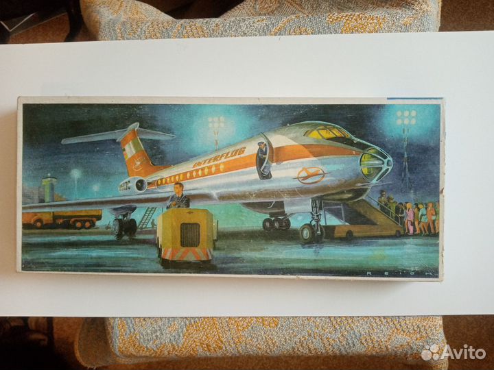 Сборная модель ту-134