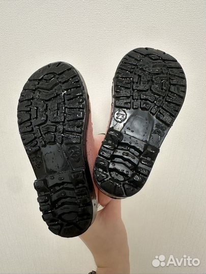 Резиновые сапоги для девочки 23 размер