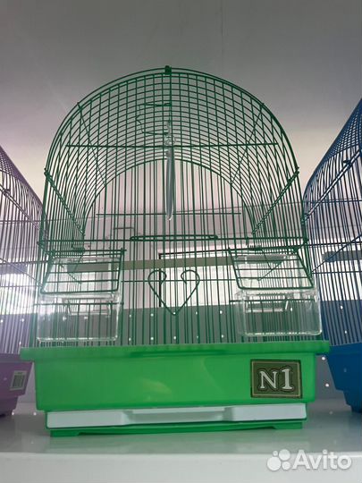 Клетки для попугаев, клетки деревянные