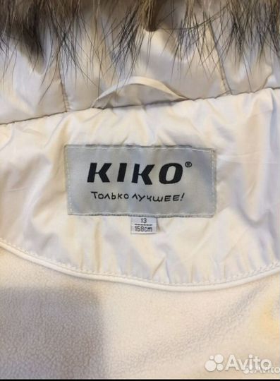 Зимняя куртка 140 и пальто 158 Kiko для девочки