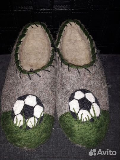 Тапочки ручной валки