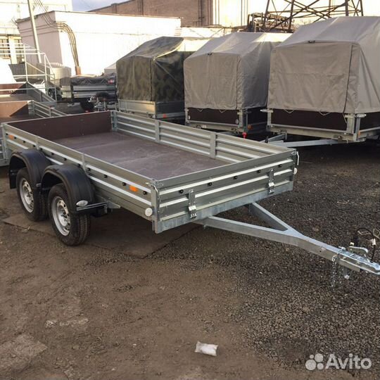 Двухосный прицеп мзса 77-31-022 оцинкован