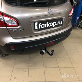 Установка фаркопа Nissan Qashqai J10 / J11 (включая+2) в Минске