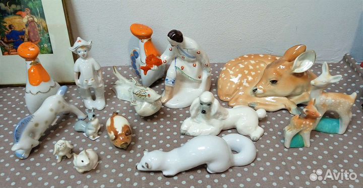Фарфоровые статуэтки СССР