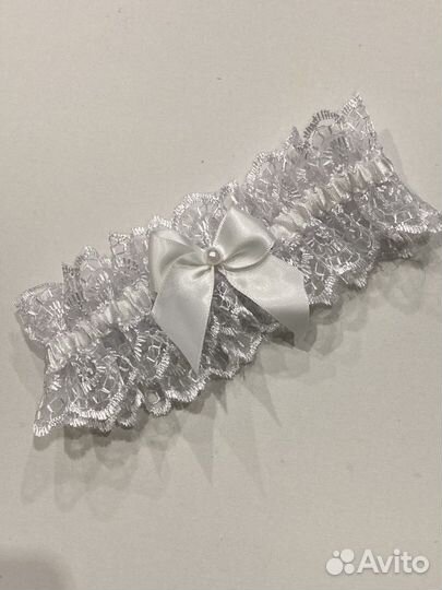 Свадебные подвязки ручной работы