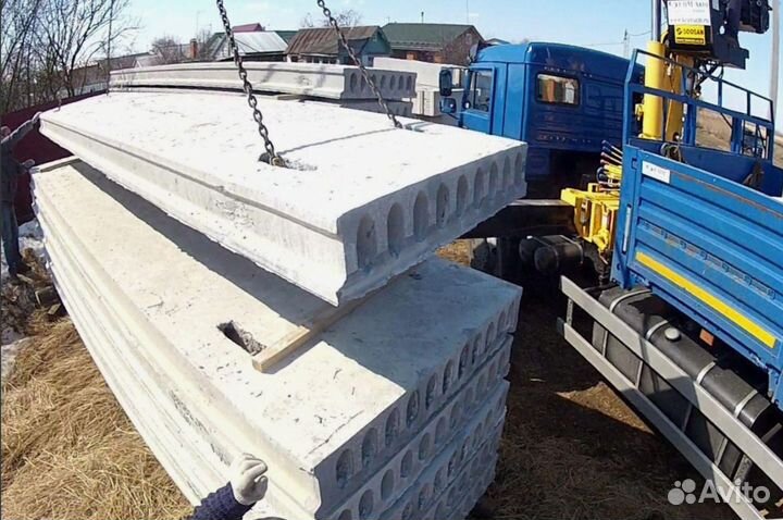 Плиты строительные всех типов - армированные