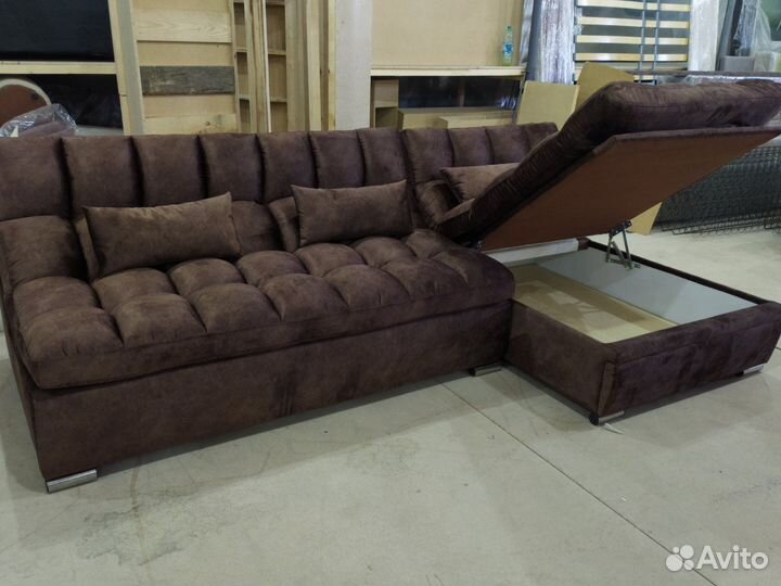 Диван экзотик люкс с оттоманкой 2.7