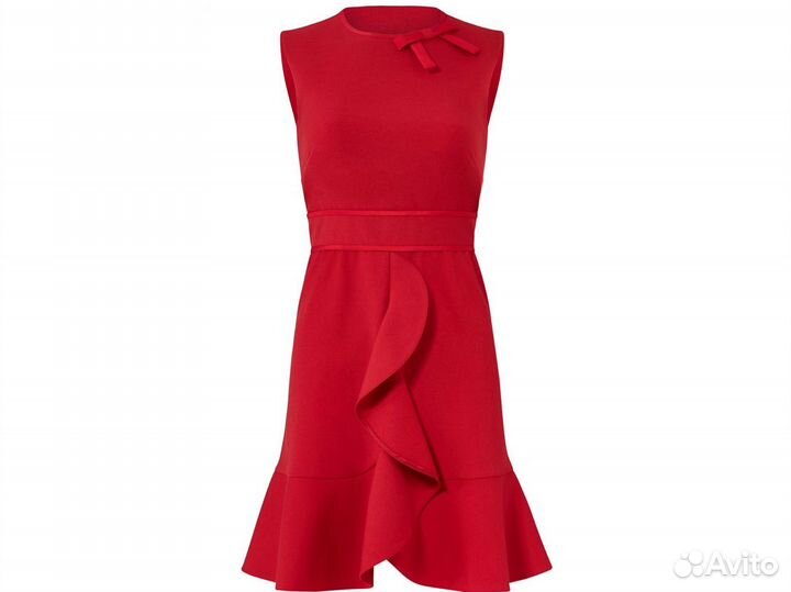 Платье красное RED valentino оригинал XS