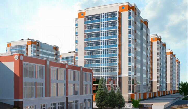 1-к. квартира, 46,8 м², 10/10 эт.