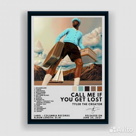 Постер Tyler The Creator (А2)