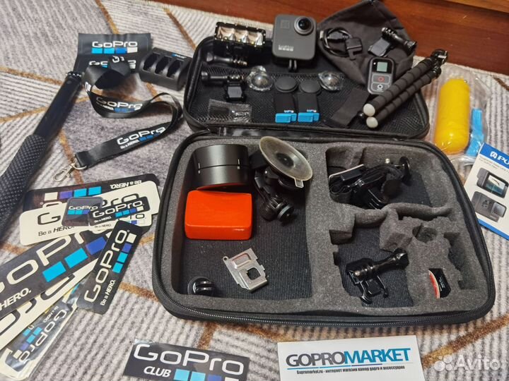 Новая экшн камера Gopro MAX 360 + много допов