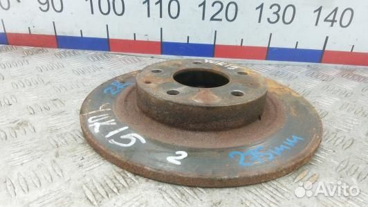 Диск тормозной задний mazda 6 GJ (YUK15LR02)