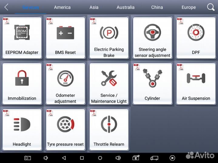 Диагностический сканер Xtool H6 Elite Bluetooth