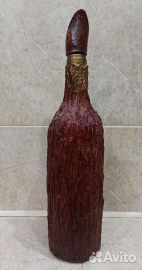 Бутылка сувенирная из под вина