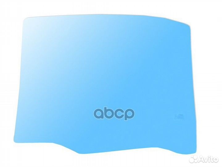 Стекло боковое опускное (Сзади/ Слева/ Цвет зел