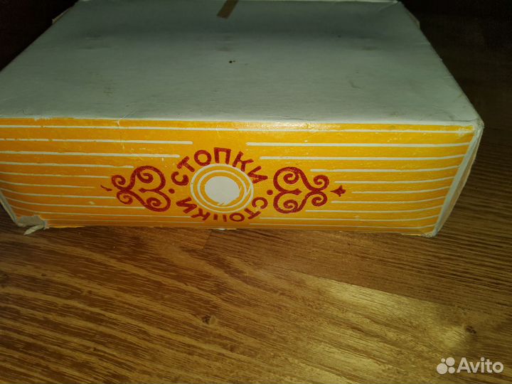 6 шт Стопки Рюмки Фарфор нижегородский сувенир