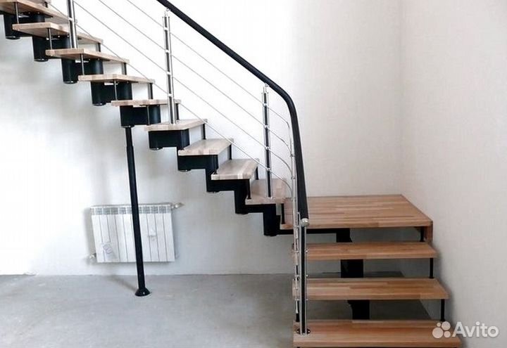 Лестница винтовая с монтажем