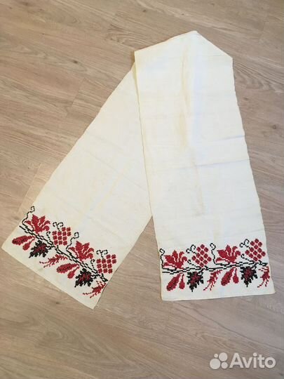 Старинный рушник. Размеры 213/38 см. Лен
