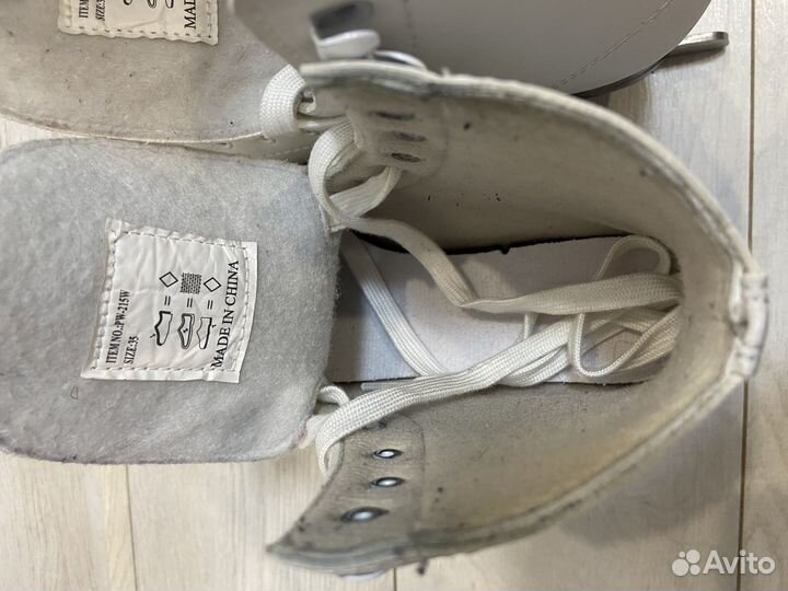 Коньки фигурные 35 размер Fantasy Brands PW-215W