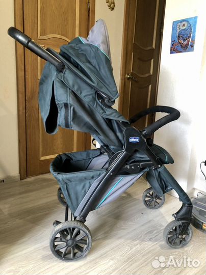 Коляпрогулочная коляска Chicco Kwik.One, blueprint