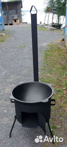 Печи, казаны разные размеры