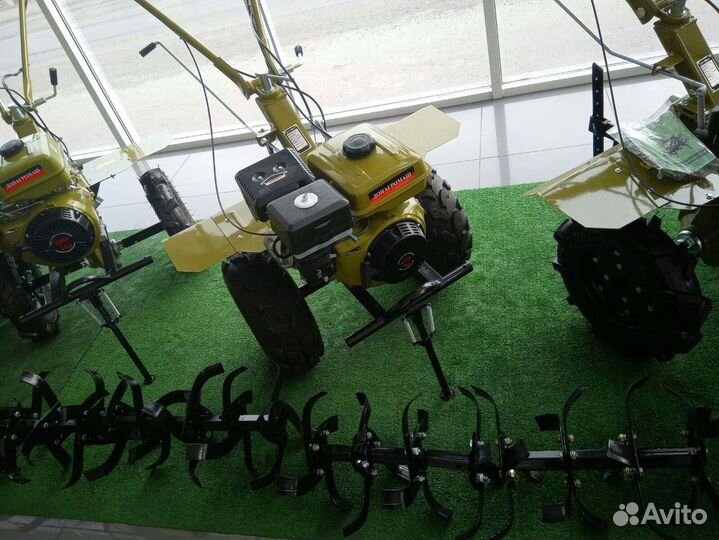 Мотоблок Дон 9л.с редукторный с понижайкой 3в пере