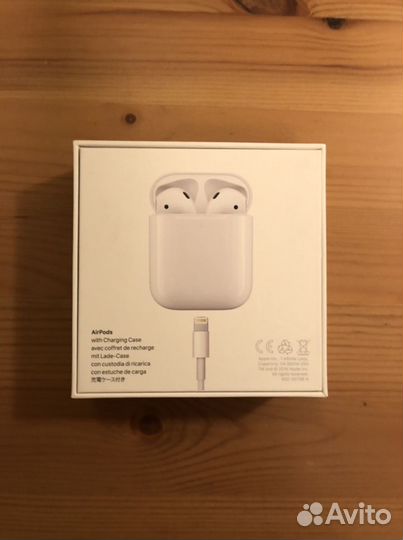 Коробка от Airpods